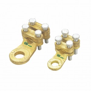 WCJC梅花型黃銅接線夾