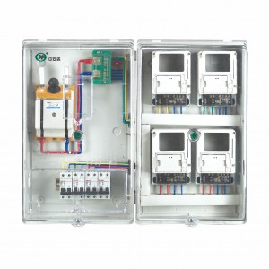 PXD2 單相四表位機械表(電子表)表箱(整體拼裝)