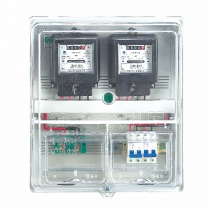 PXD2單相二表位電子表(機械表)表箱